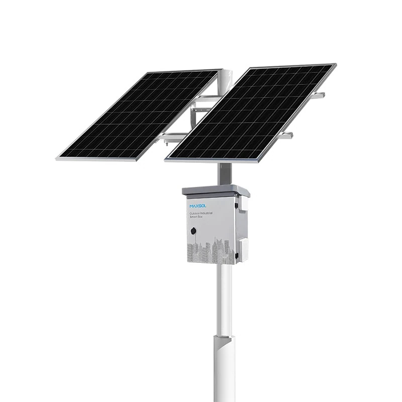 Maxsol CS400150 solar power system with two 200W panels and 1920Wh LiFePO4 battery