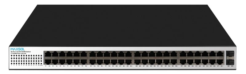 48-Port Long-Range Gigabit Unmanaged PoE Switch, 400W